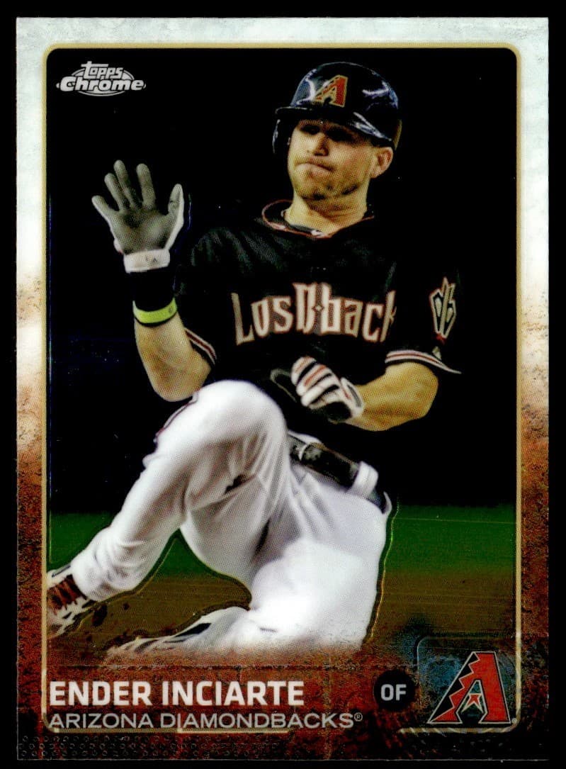 Ender Inciarte Arizona 2015 Topps Chrome 2015 Topps Chrome