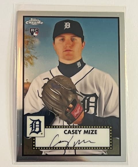 Casey Mize Platinum 2021 Topps Chrome 2021 Topps Chrome
