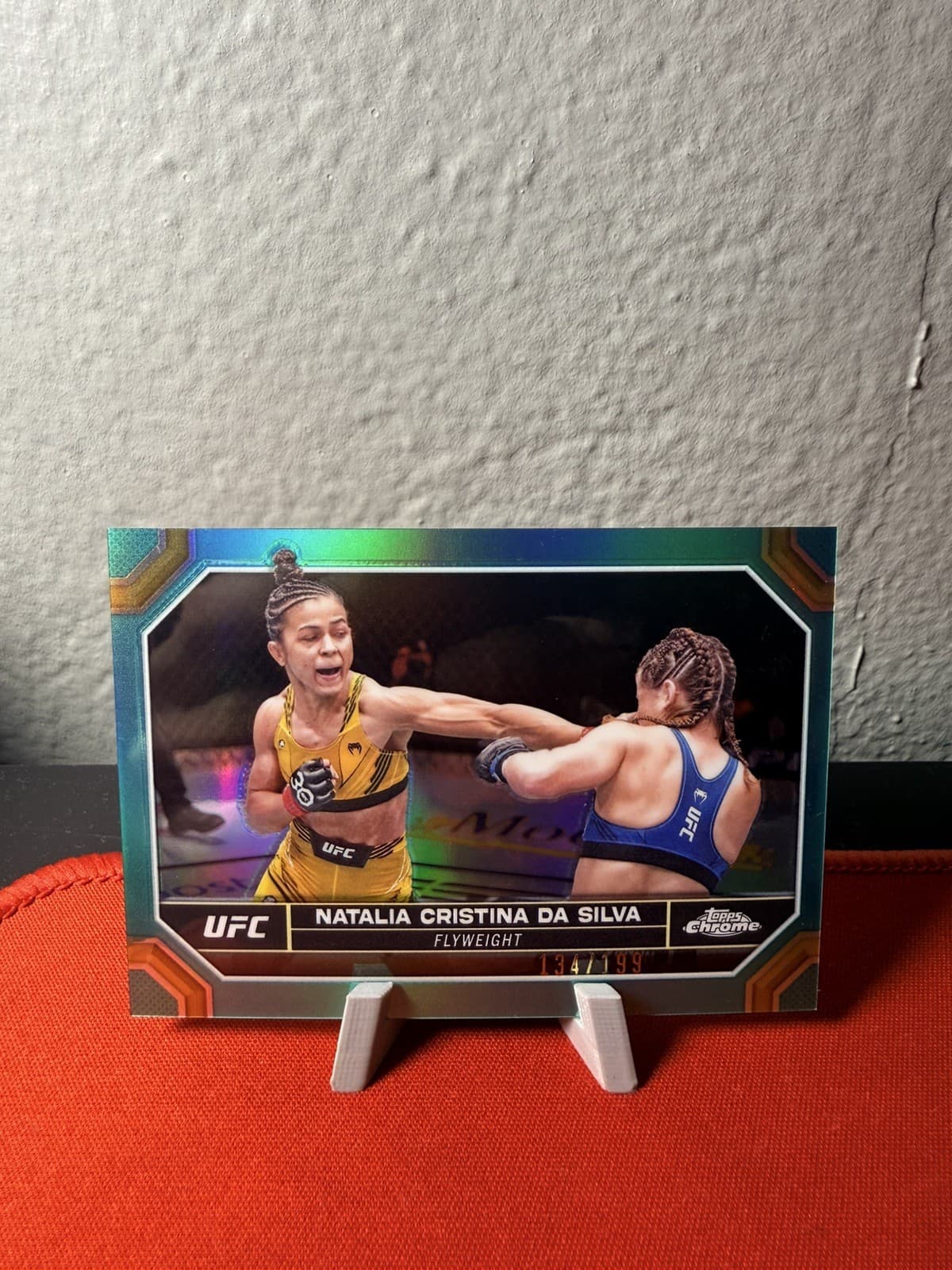 Aqua Natalia Cristina 2024 Topps Chrome 2024 Topps Chrome aqua-refractor