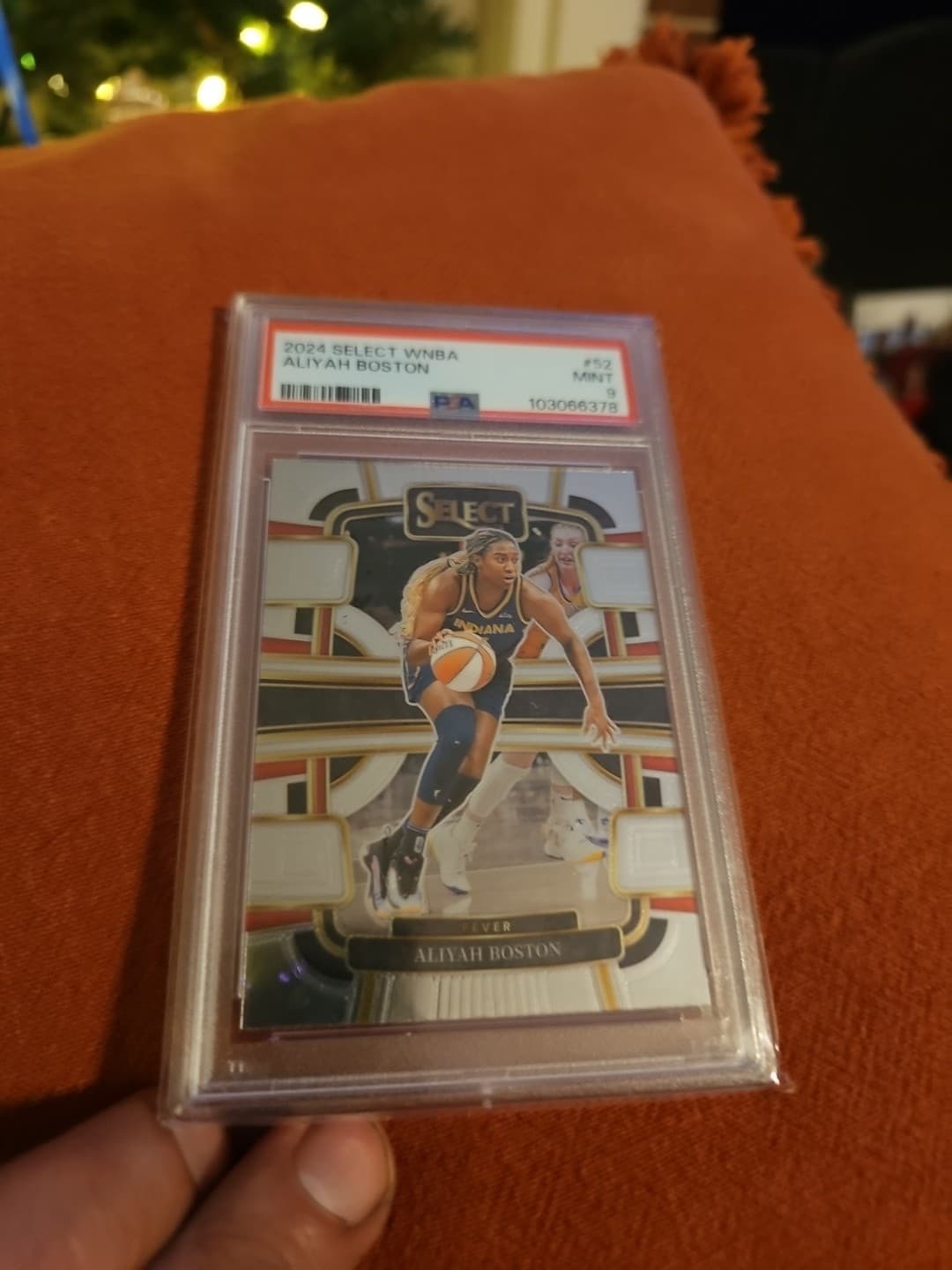 Aliyah Boston trading card