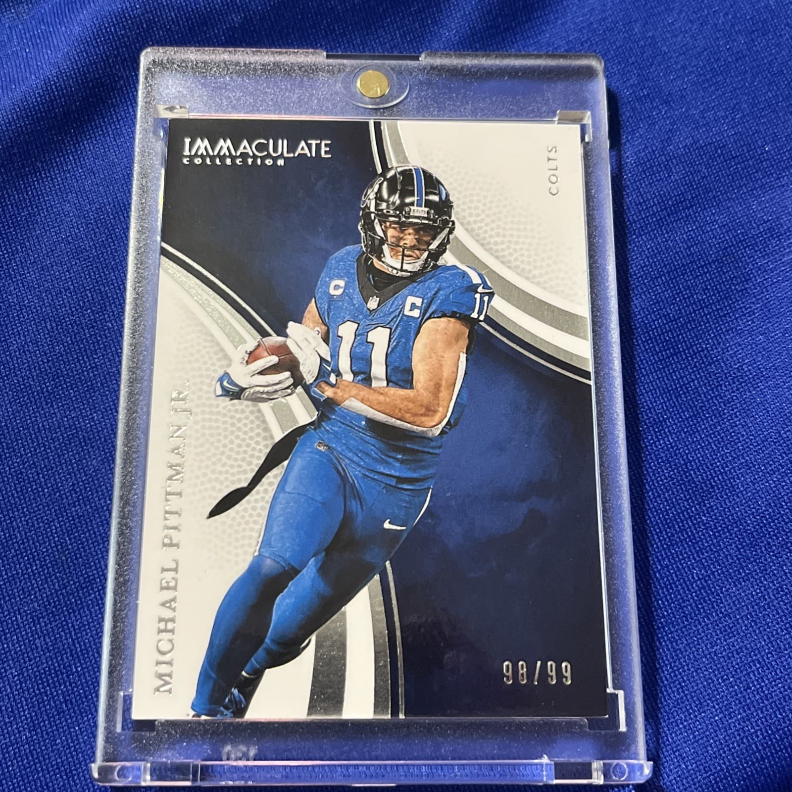 Michael Pittman Jr 2025 Panini Immaculate 2025 Panini Immaculate