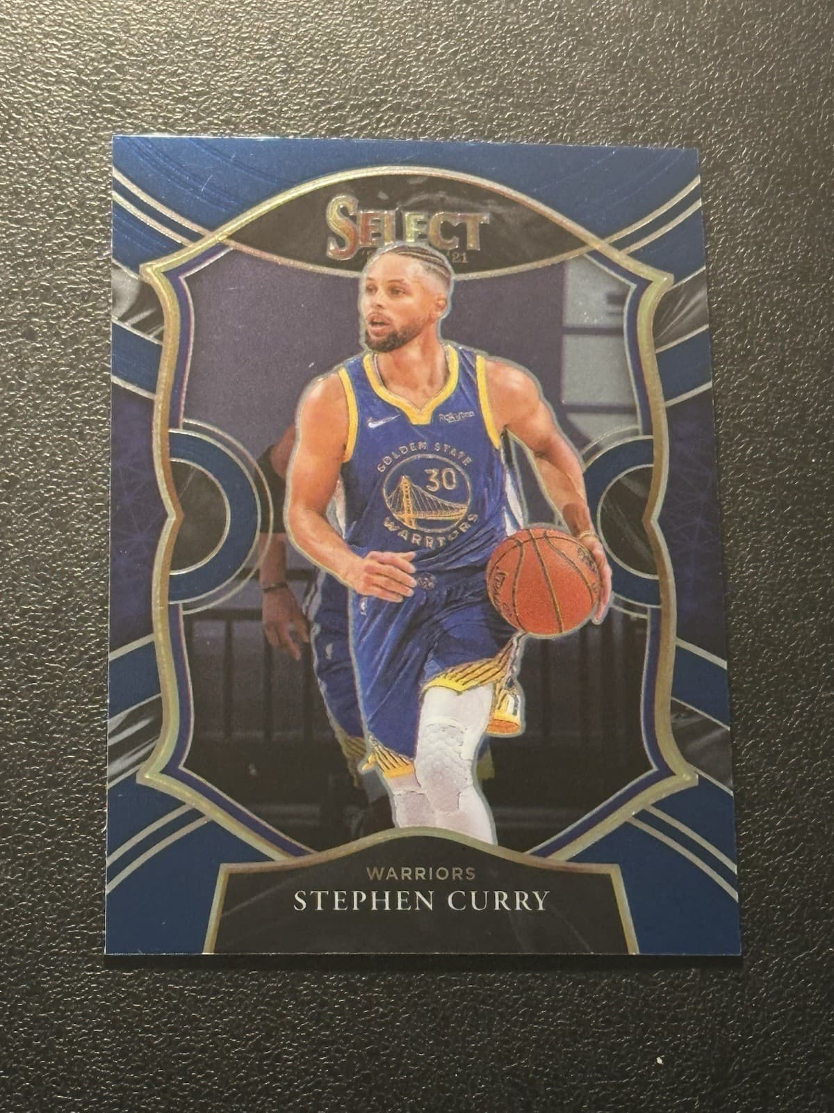 Stephen Curry 2020 Panini Select 2020 Panini Select blue
