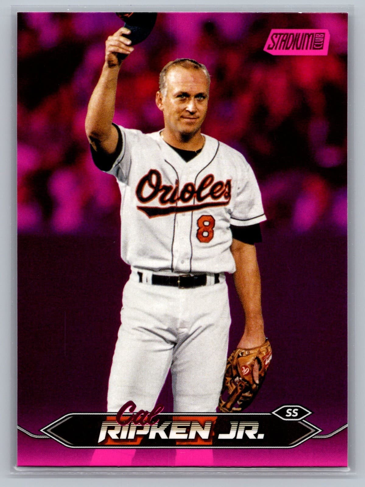 Cal Ripken Pink 2024 Topps Stadium Club 2024 Topps Stadium Club