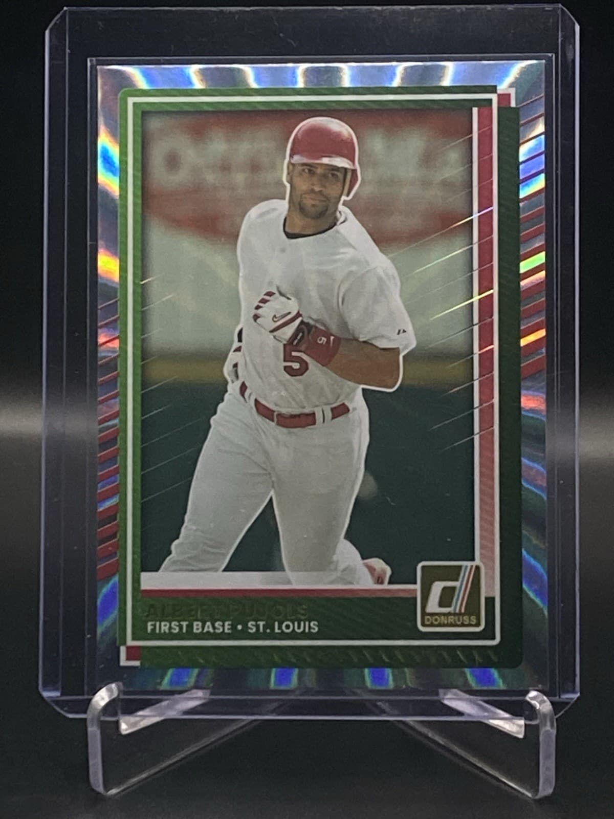 Baseball Albert Pujols 2025 Donruss 2025 Donruss laser