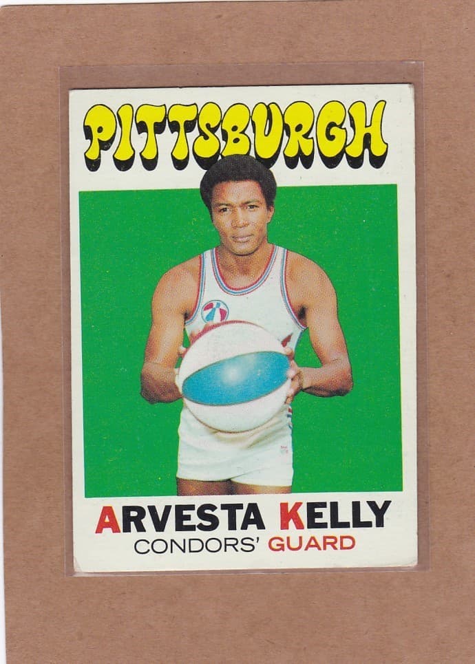 -72 BASKETBALL ARVESTA KELLY C 1971 Topps 1971 Topps