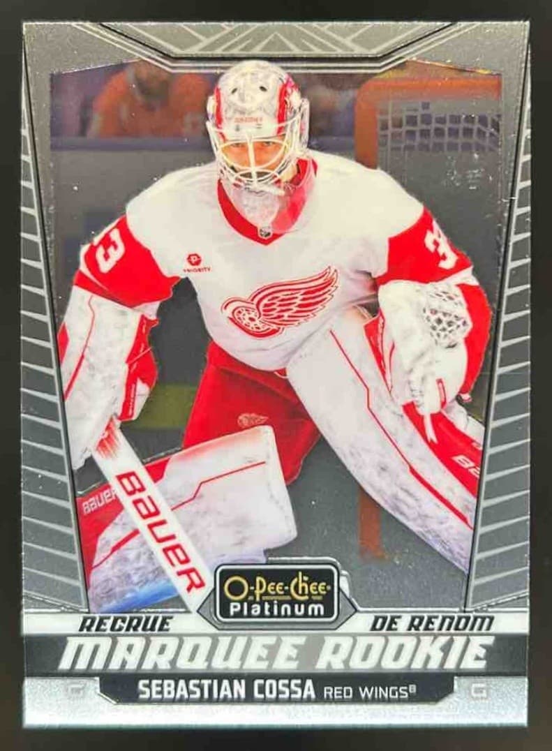 Sebastian Cossa trading card