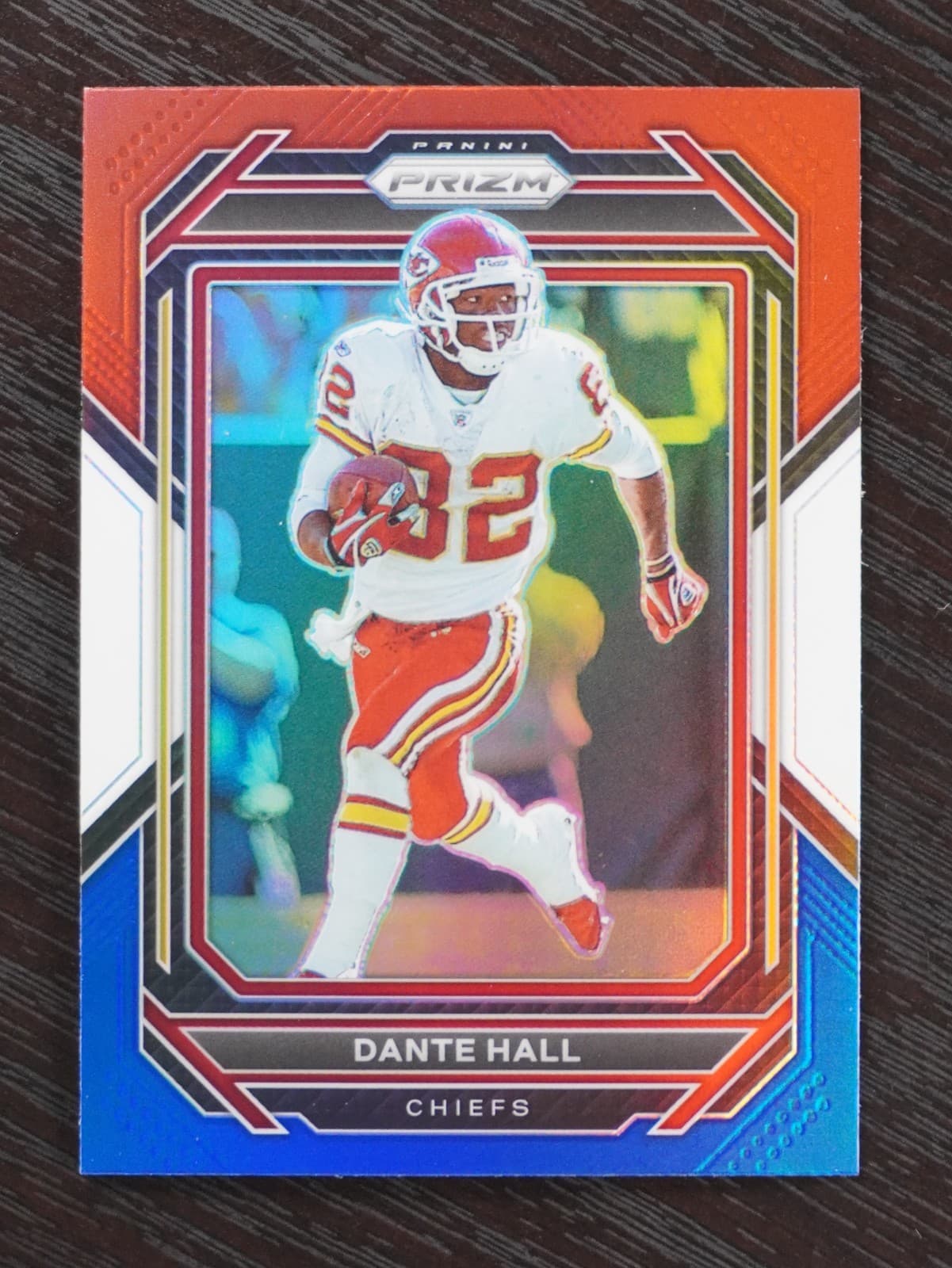 Dante Hall Red 2022 Panini Prizm 2022 Panini Prizm blue-red