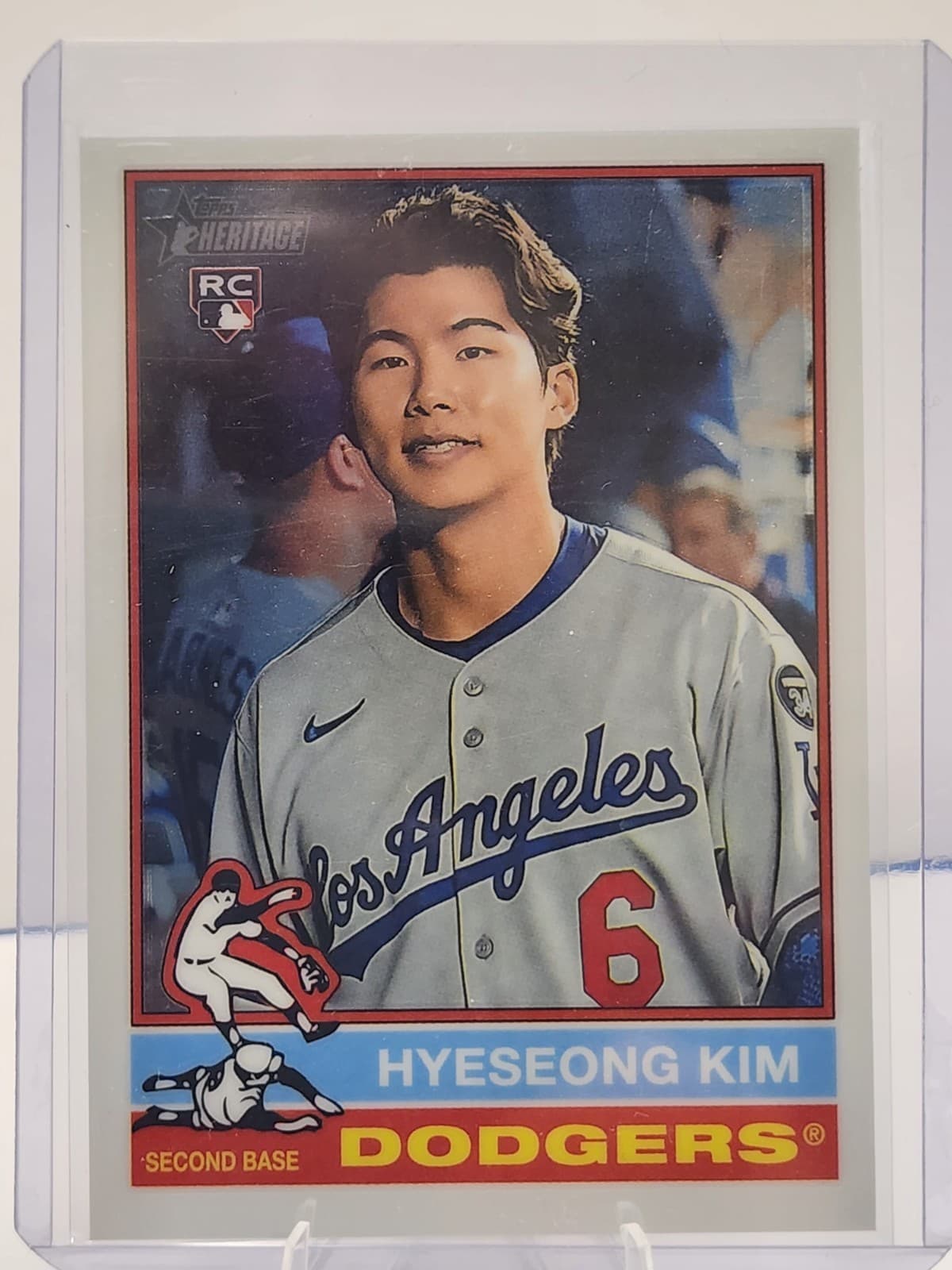 HYESEONG KIM BASEBALL DODGERS 2025 Topps Heritage