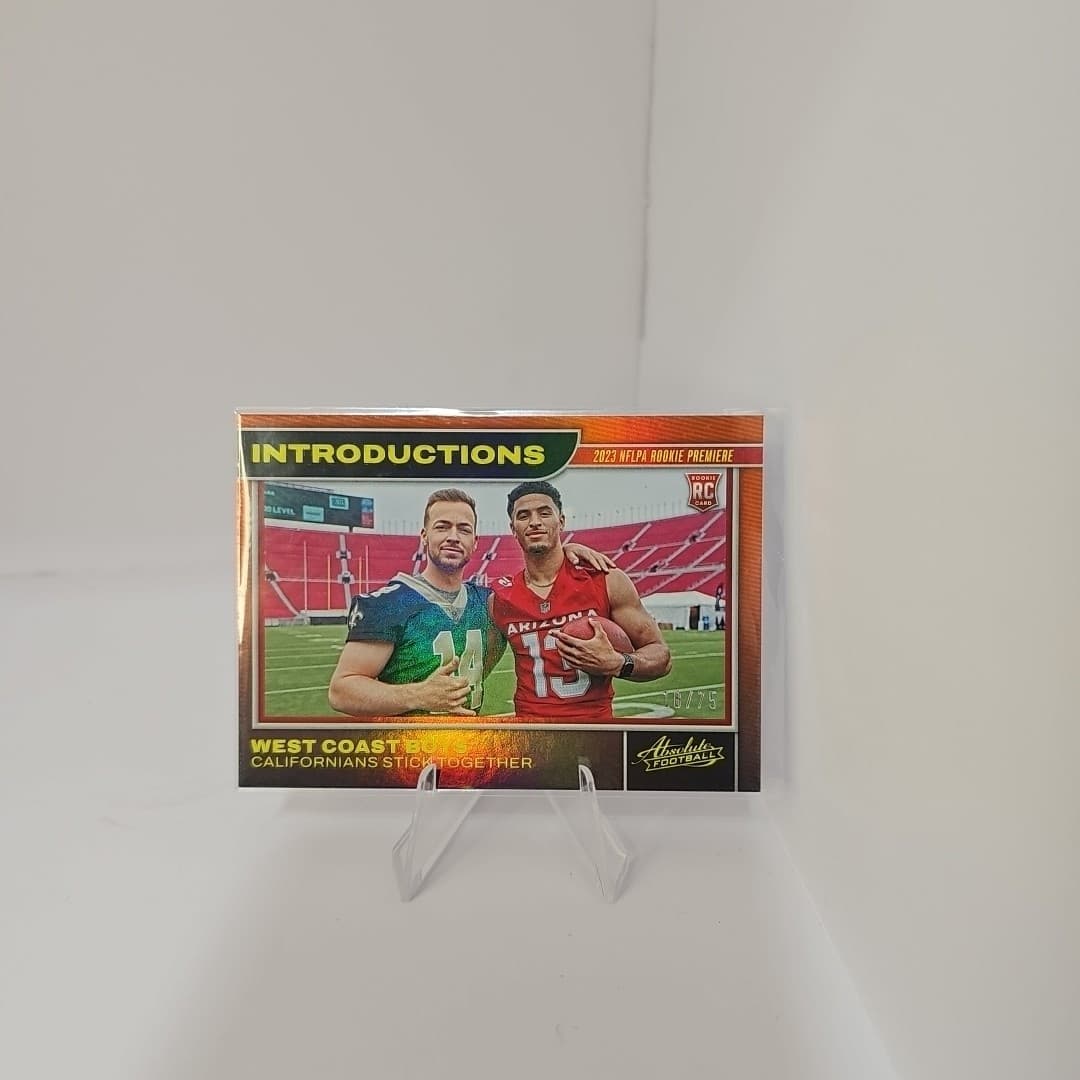Introductions Orange Spectrum 2023 Panini 2023 Panini orange