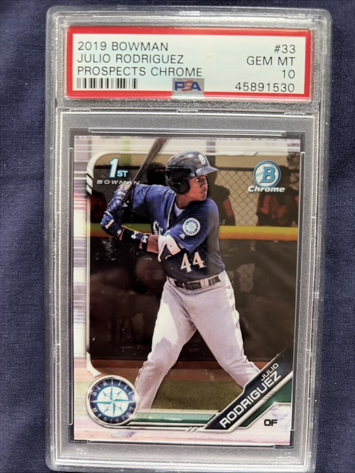 Julio Rodriguez Prospects 2019 Bowman Chrome 2019 Bowman Chrome