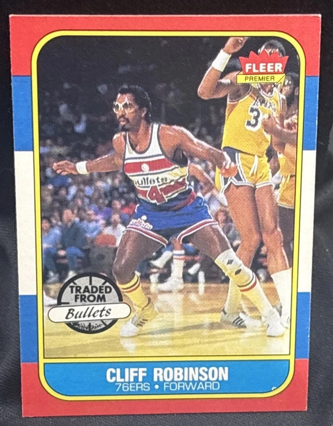 CLIFF ROBINSON -87 BASKETBALL 1986 Fleer 1986 Fleer