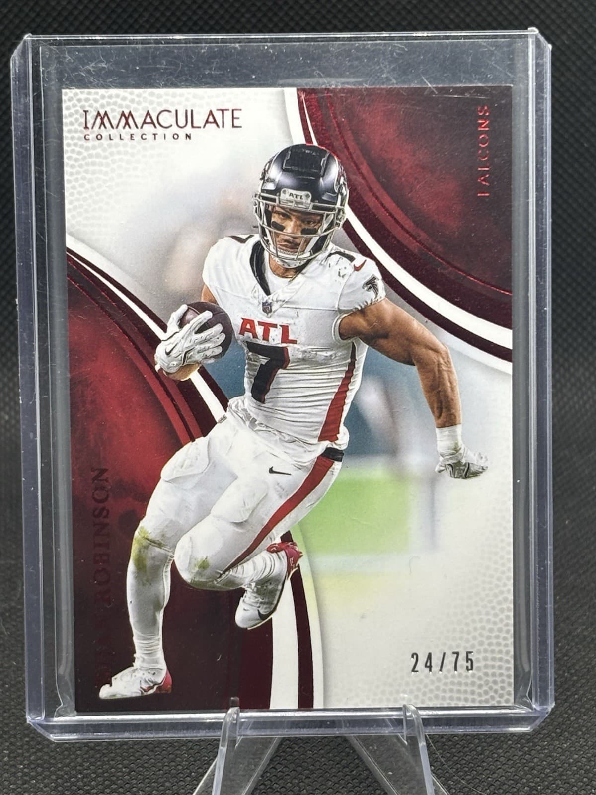 Action Bijan Robinson 2025 Panini Immaculate 2025 Panini Immaculate