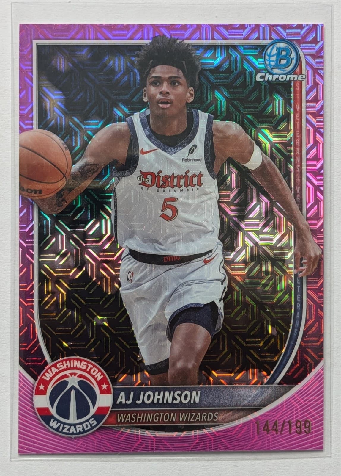 Johnson Pink Mojo 2025 Bowman 2025 Bowman