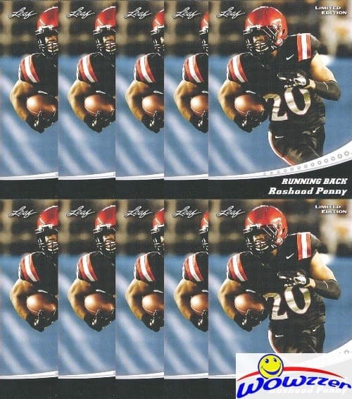 Rashad Penny Draft 2018 Leaf 2018 Leaf