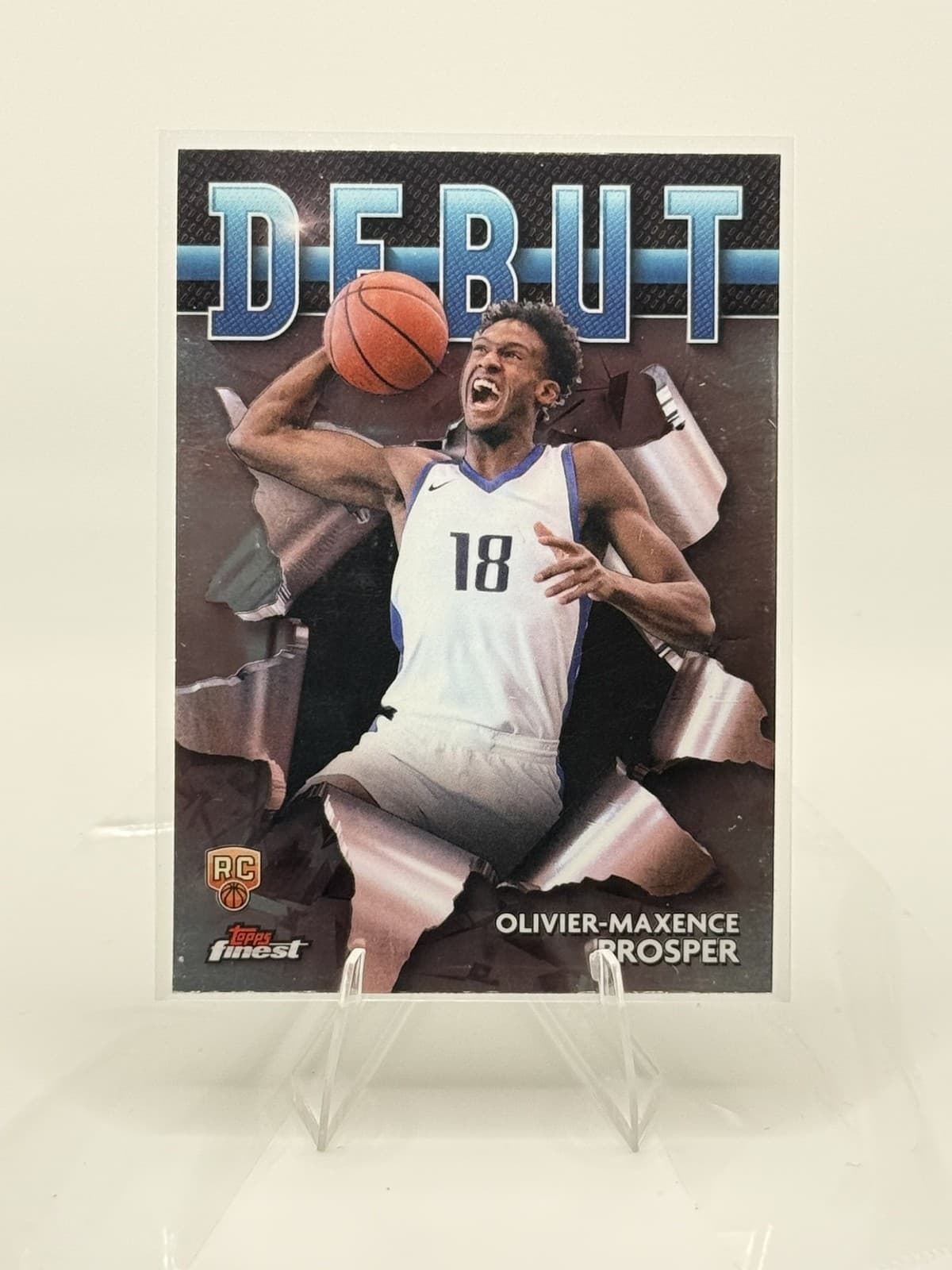 Maxence Prosper Debut 2023 Topps Finest 2023 Topps Finest