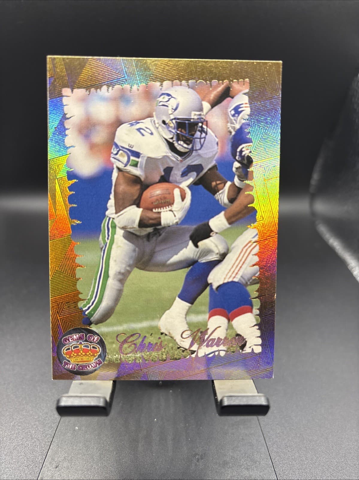 Football Chris Warren 1994 Pacific 1994 Pacific