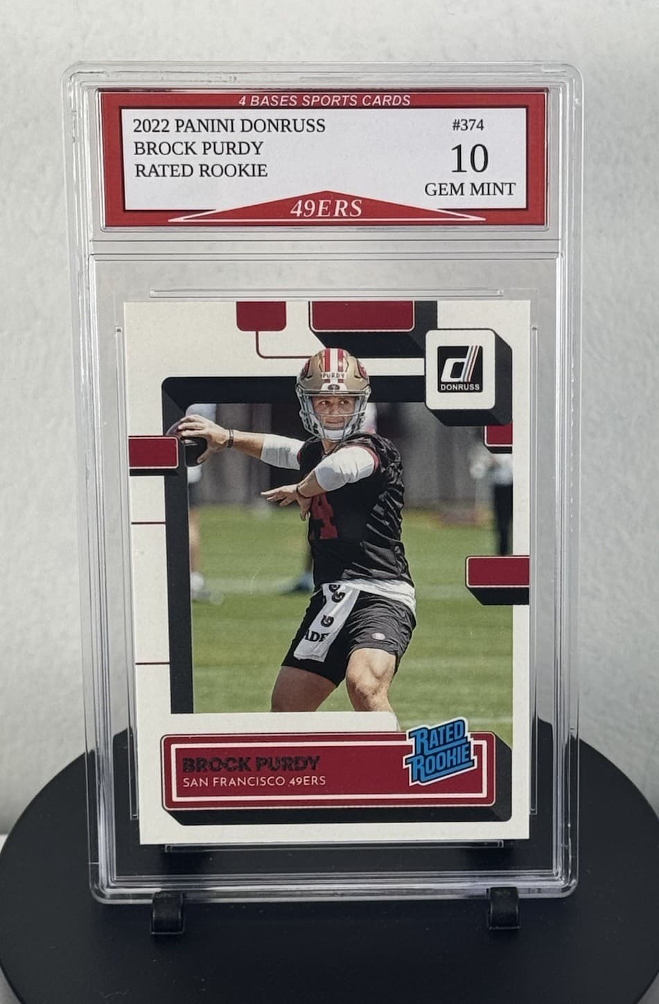 Brock Purdy 2022 panini Panini Donruss