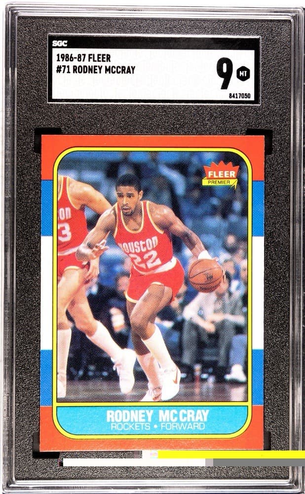 Basketball Rodney Mc 1986 Fleer 1986 Fleer