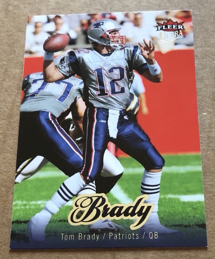 FLEER - TOM BRADY - RETAIL FOO 2007 Fleer Ultra