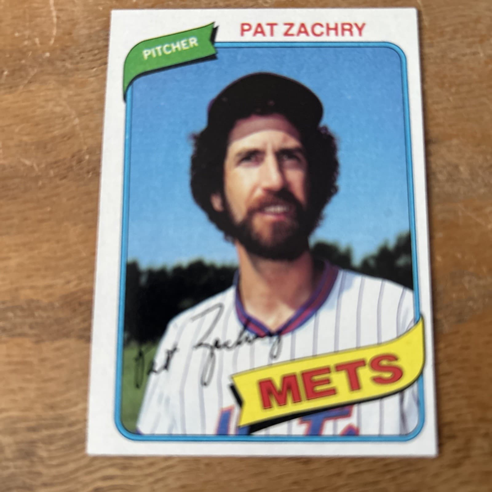 Baseball Pat Zachry 1980 Topps