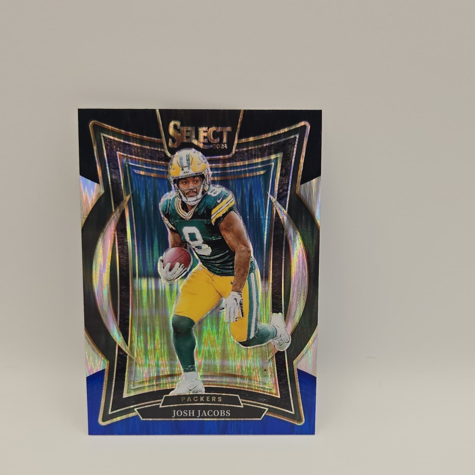 Josh Jacobs Green 2024 Panini Select 2024 Panini Select