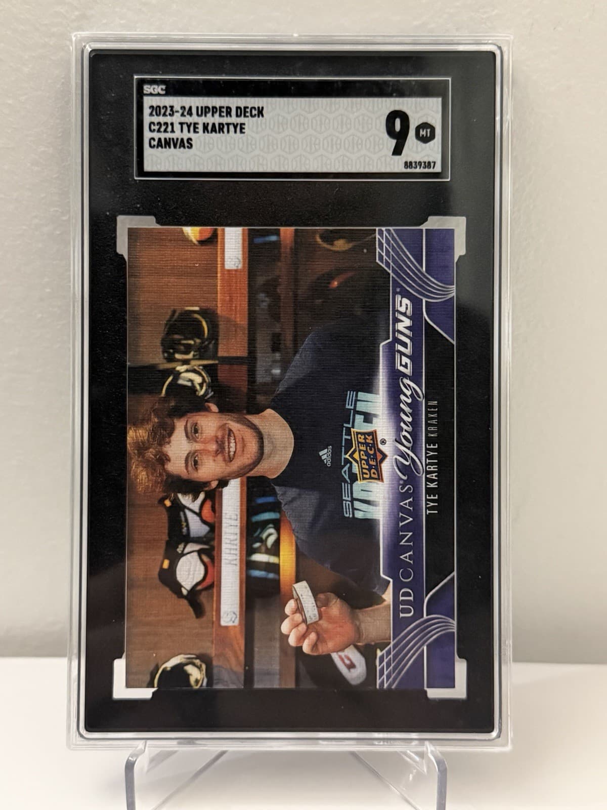 Tye Kartye trading card