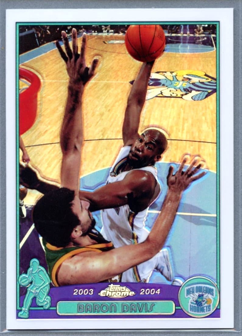 Baron Davis 2003 Topps Chrome 2003 Topps Chrome refractor