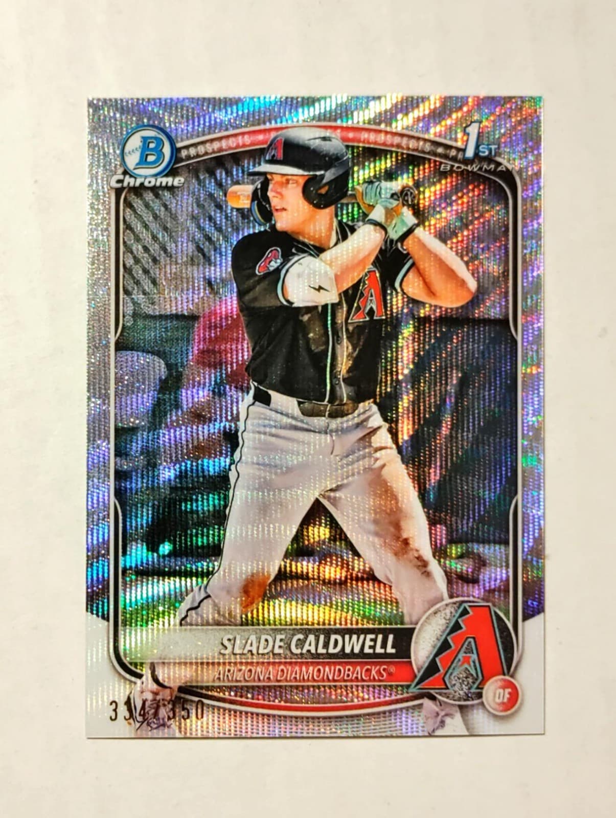 Slade Caldwell trading card