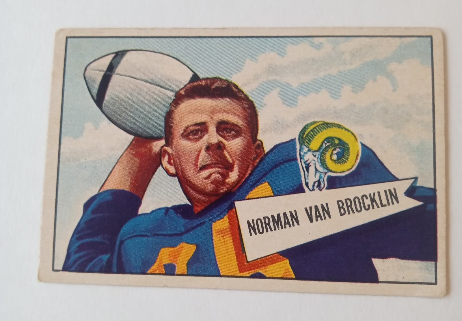 Short Print Beautiful 1952 Bowman