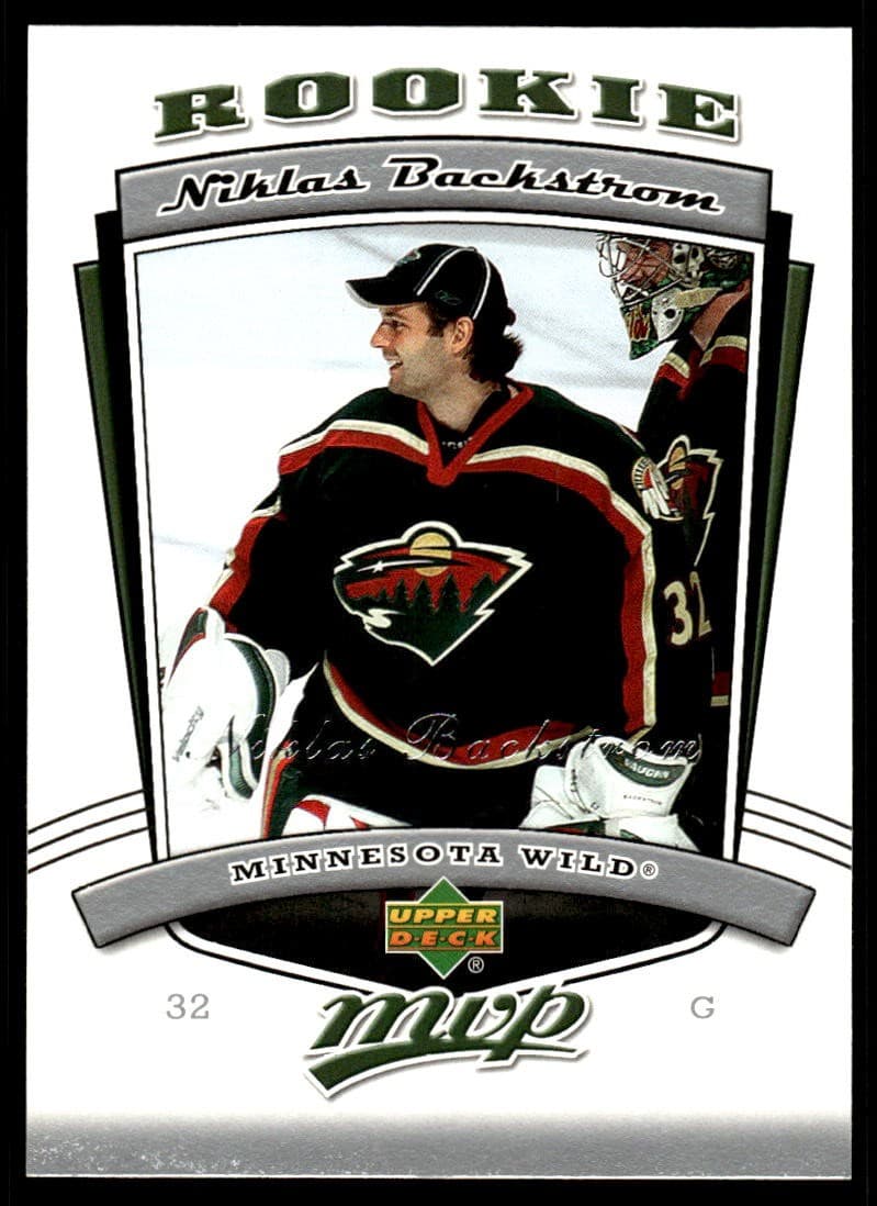 Niklas Backstrom Minnesota 2006 Upper Deck 2006 Upper Deck