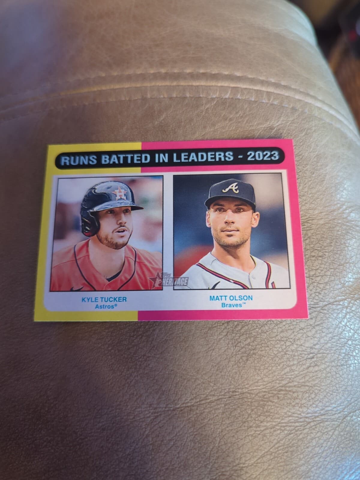 Kyle Tucker 2024 Topps Heritage 2024 Topps Heritage