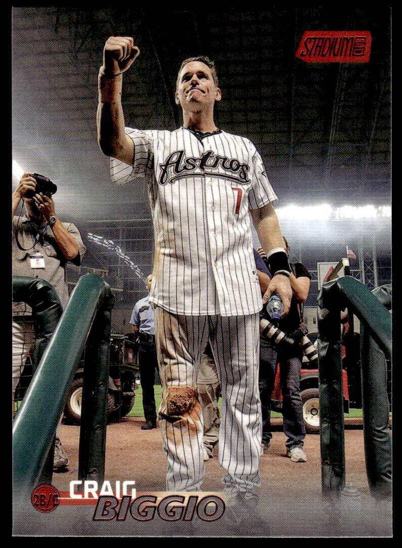 Craig Biggio Red 2023 Topps Stadium Club 2023 Topps Stadium Club
