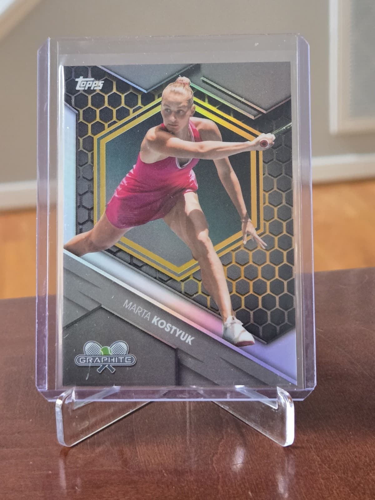 Marta Kostyuk Graphite 2026 Topps 2026 Topps gold-refractor