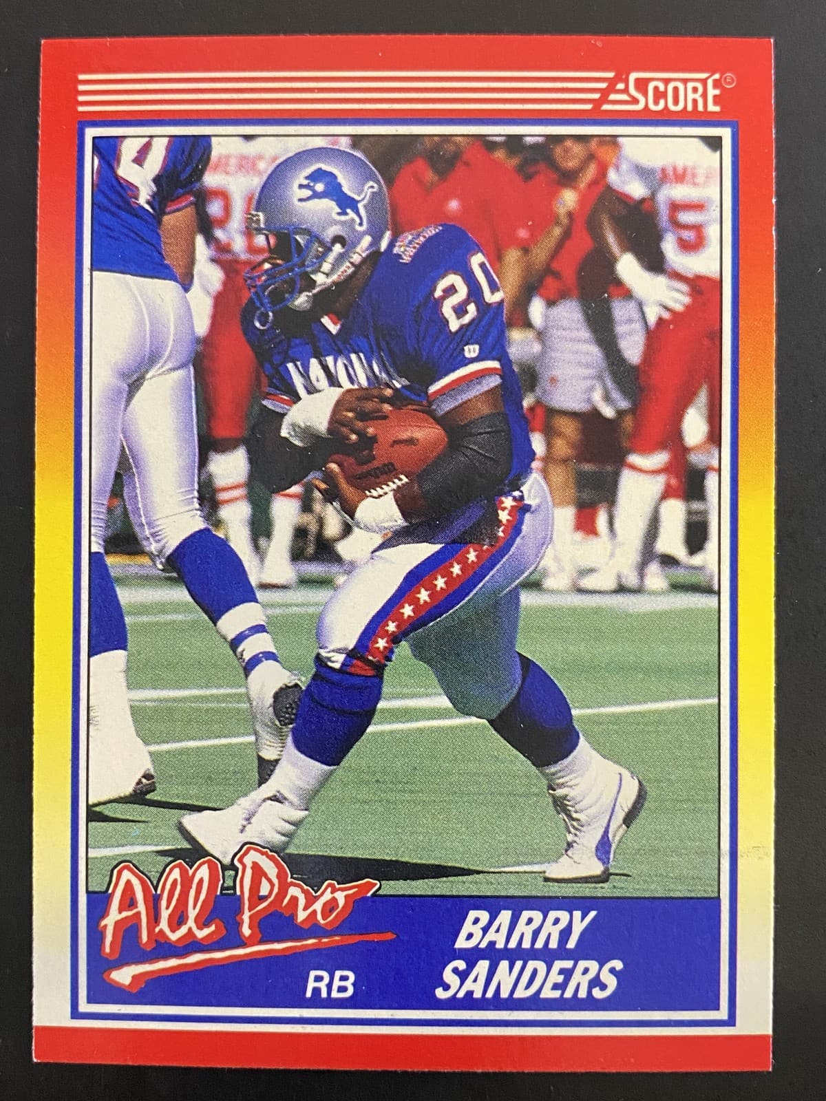 Barry Sanders Football #580