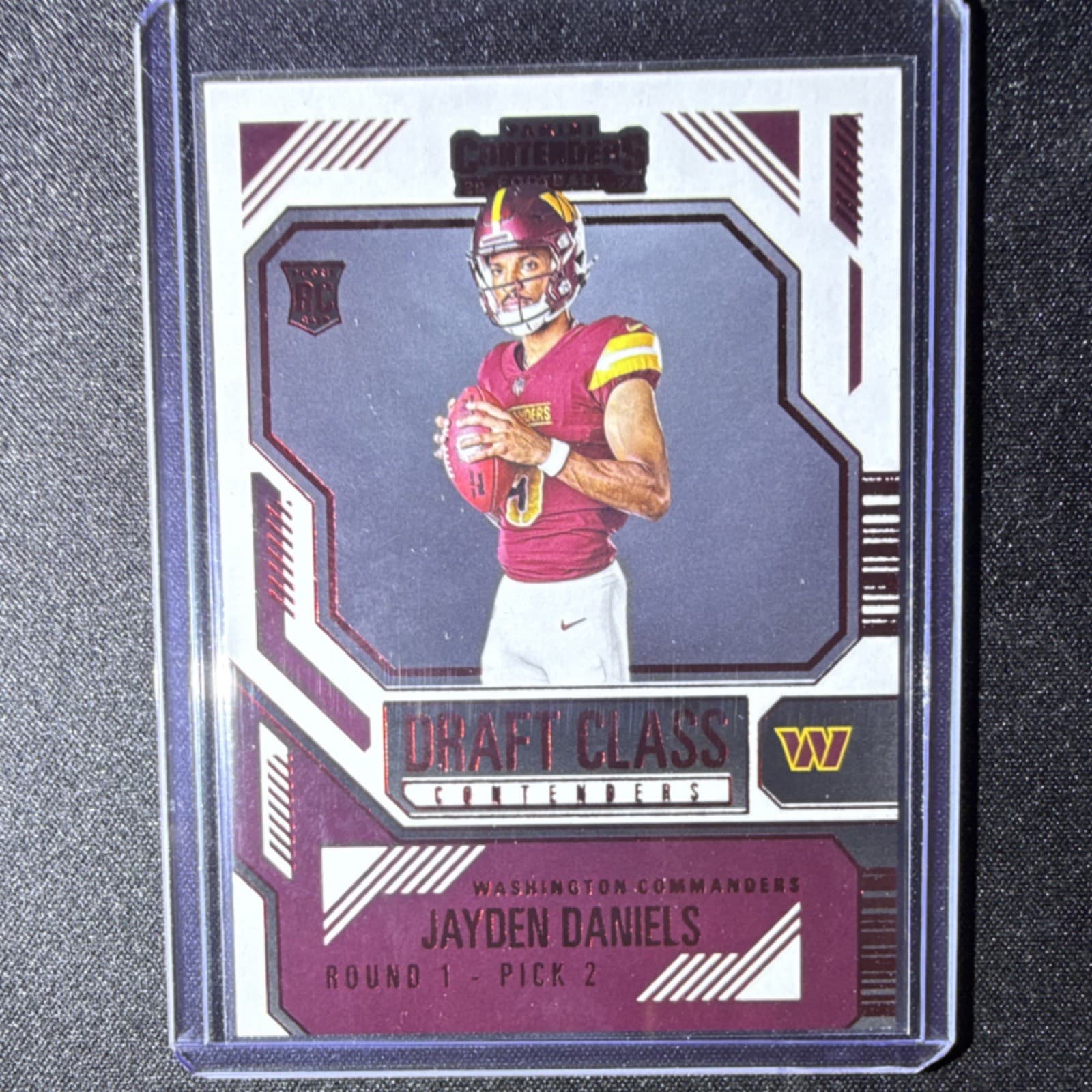 Jayden Daniels Washington 2024 Panini Contenders 2024 Panini Contenders