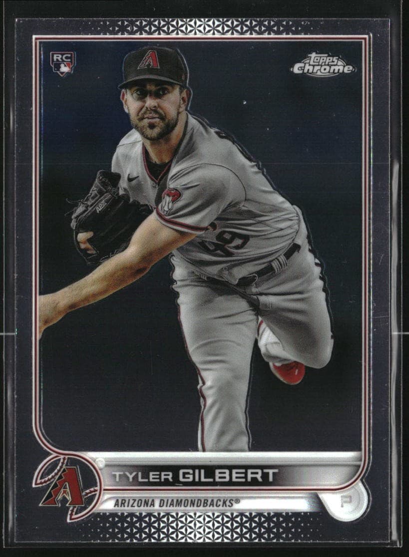 Tyler Gilbert Diamondbacks 2022 Topps Chrome