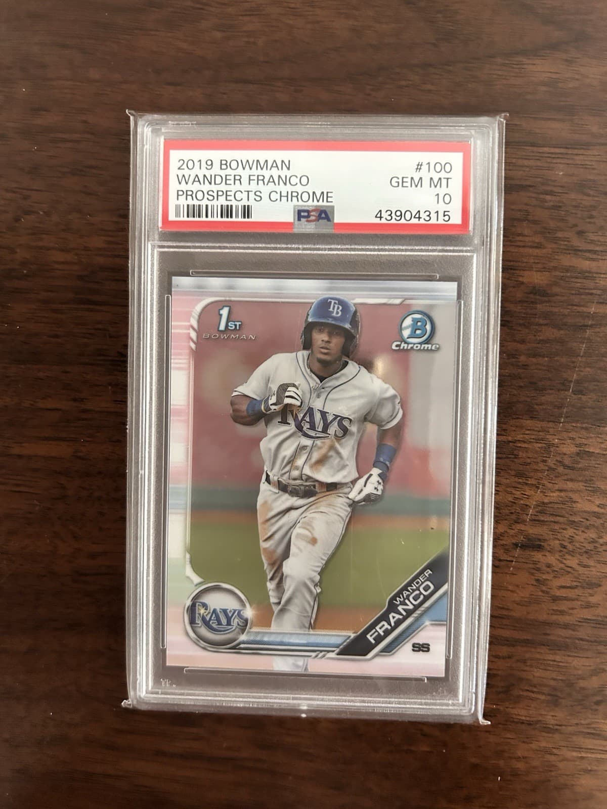 Prospects Wander Franco 2019 Bowman Chrome 2019 Bowman Chrome