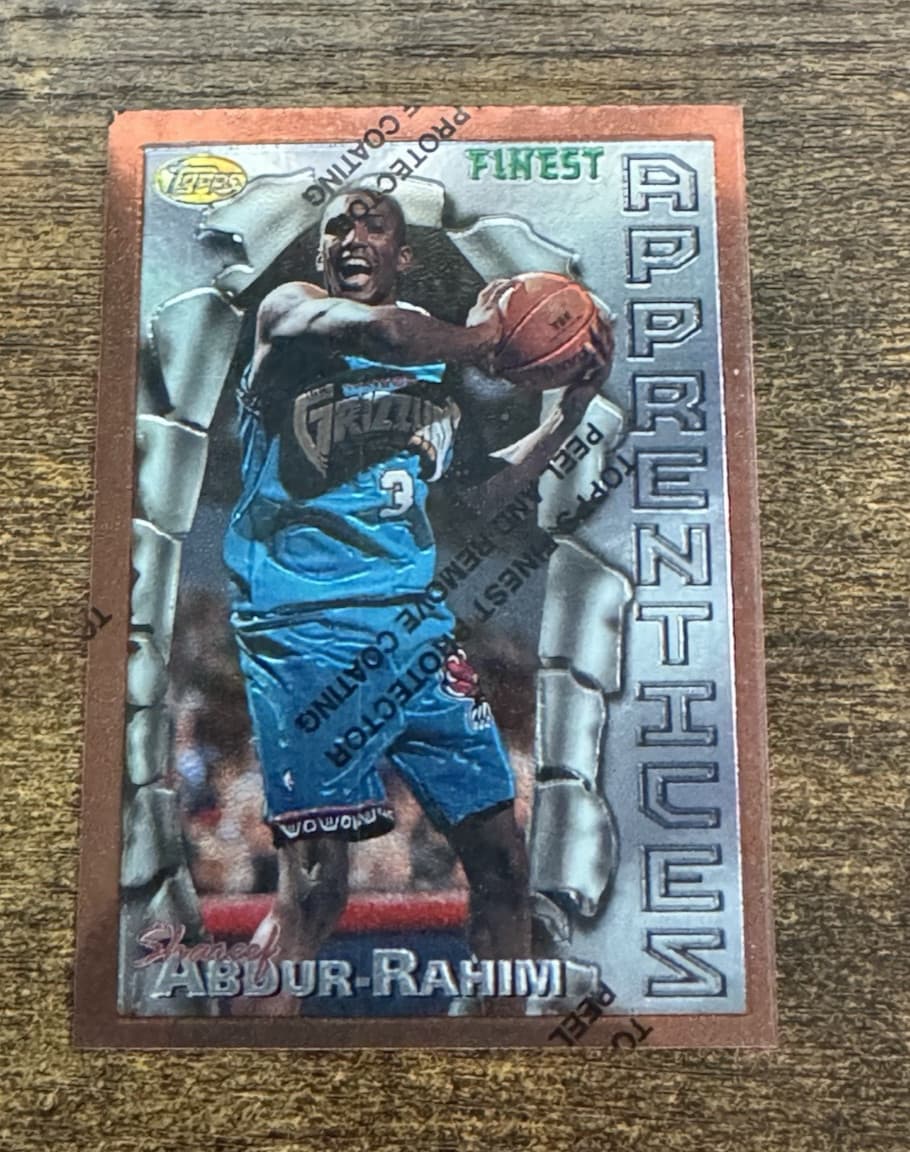 Shareef Abdul 1996 Topps Finest 1996 Topps Finest