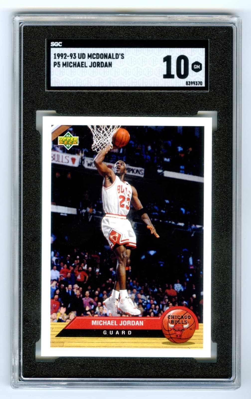 MICHAEL JORDAN (POP 44) MCDONA 1992 Upper Deck 1992 Upper Deck