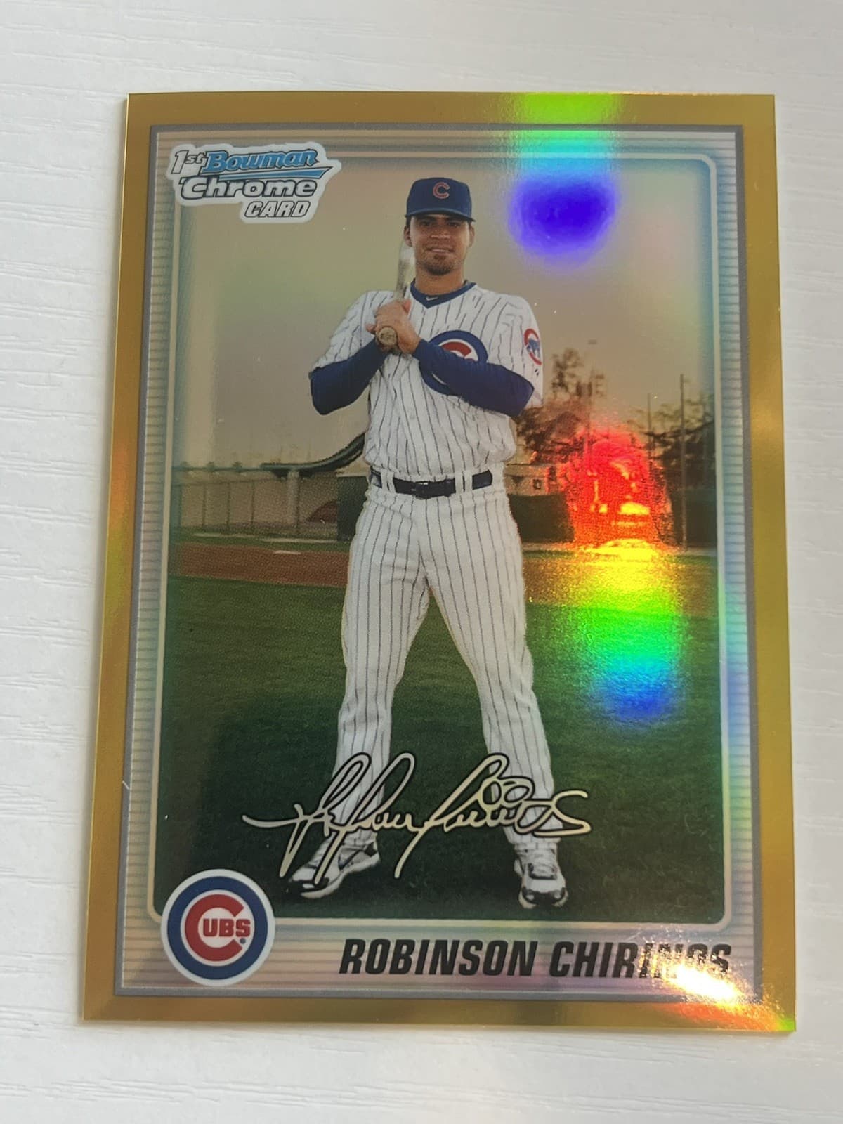 Prospects Gold Robinson 2010 Bowman Chrome 2010 Bowman Chrome