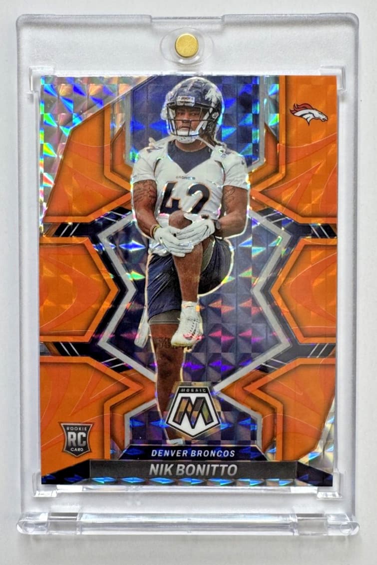 Nik Bonitto 2022 Panini Mosaic 2022 Panini Mosaic orange