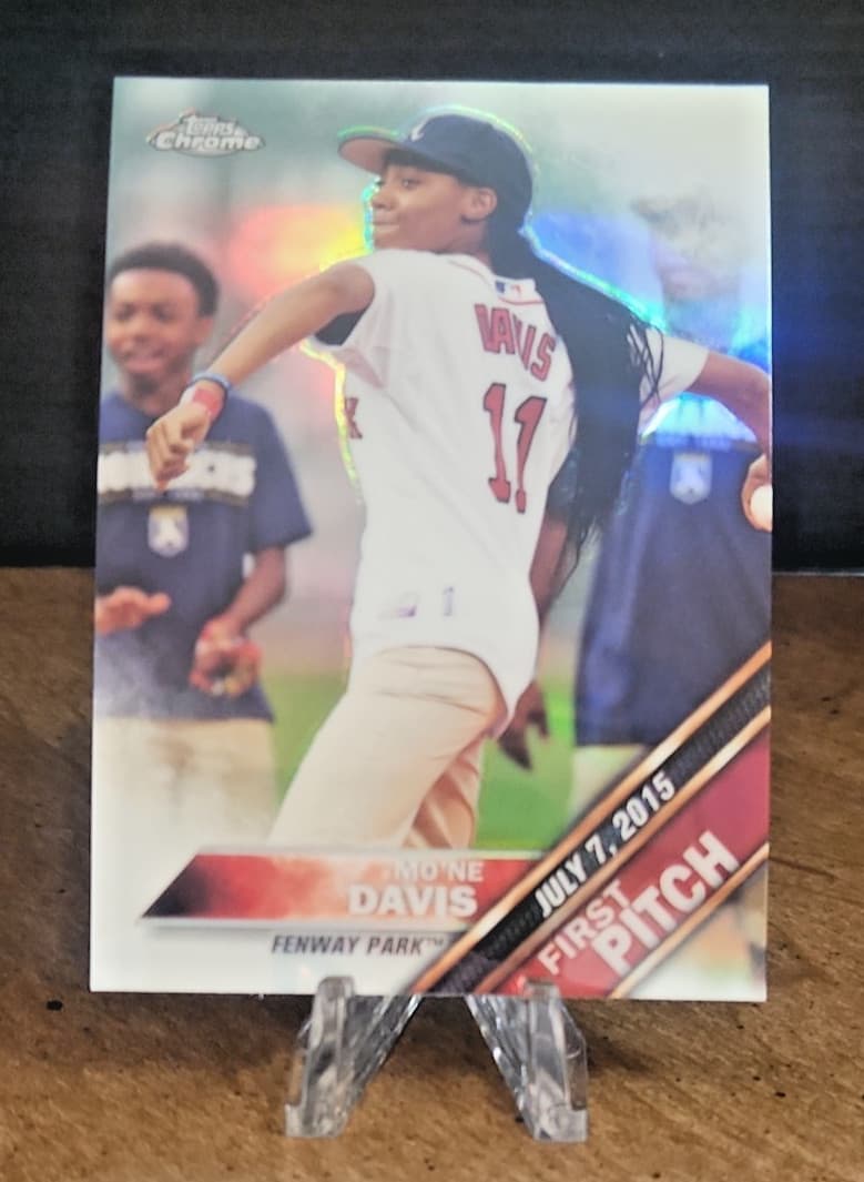 First Pitch Mo 2016 Topps Chrome