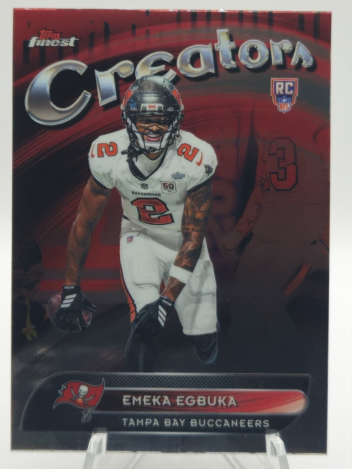 Emeka Egbuka Creators 2025 Topps Finest 2025 Topps Finest
