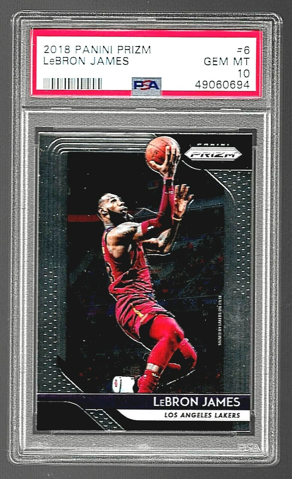 BASKETBALL LEBRON JAMES NBA LO 2018 Panini Prizm 2018 Panini Prizm