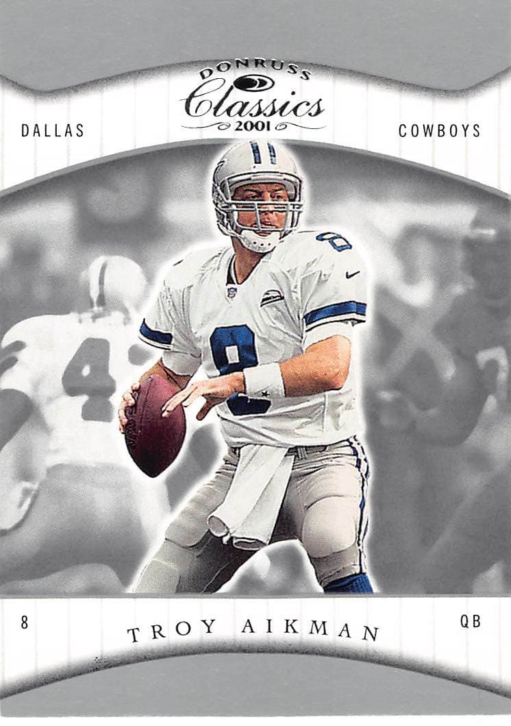 Classics Football Troy 2001 Donruss 2001 Donruss