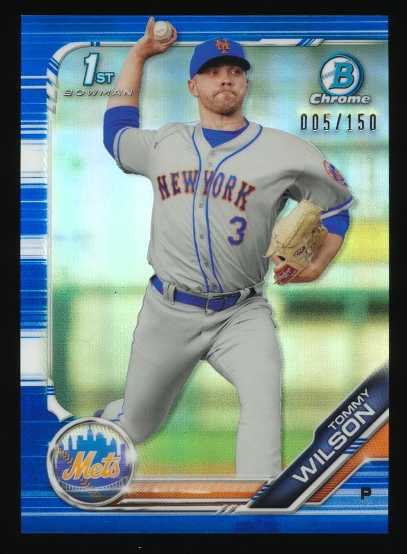 PROSPECTS TOMMY WILSON /150 BL 2019 Bowman Chrome 2019 Bowman Chrome