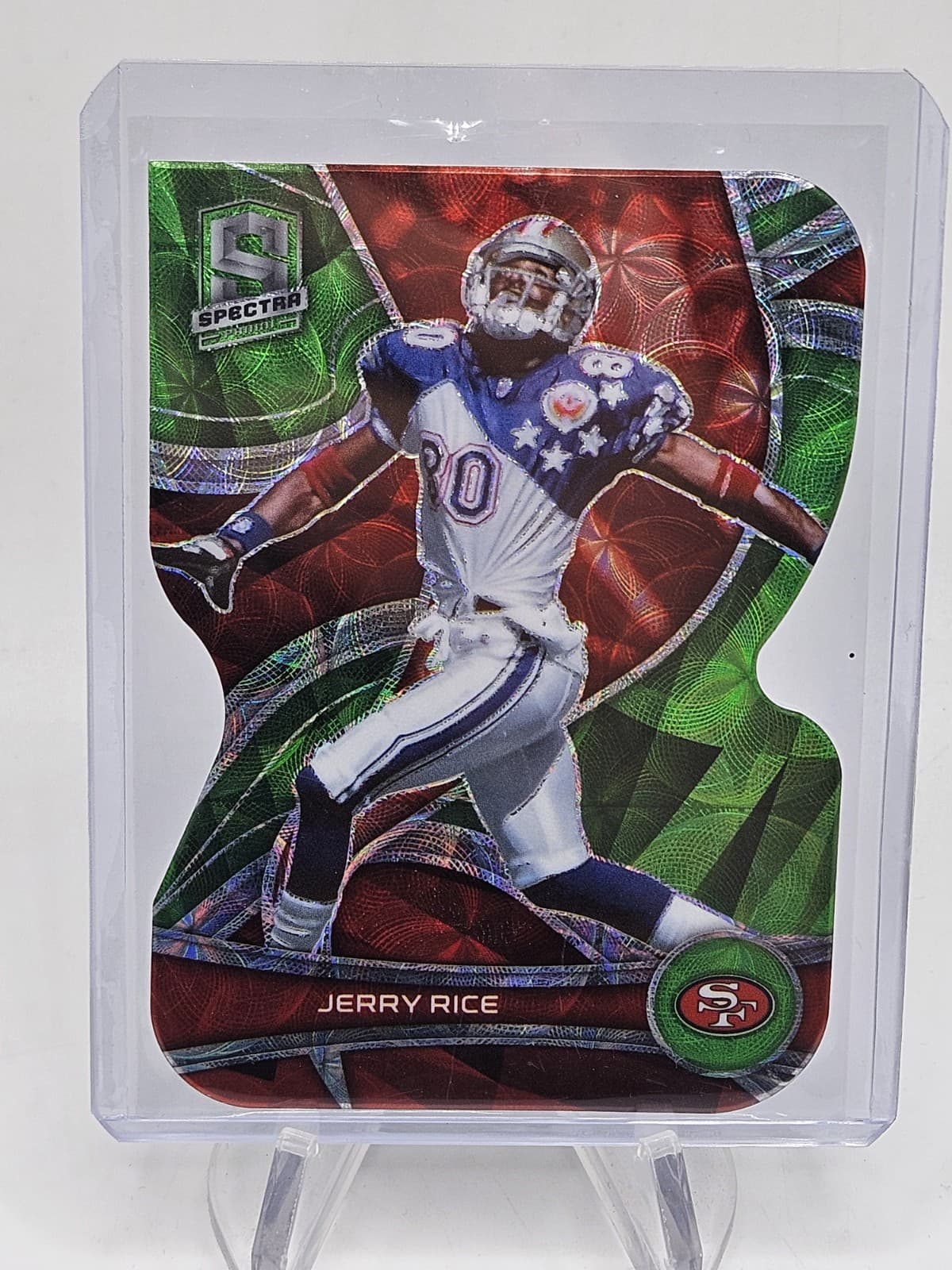 Spectra Jerry Rice 2022 Panini 2022 Panini green-neon
