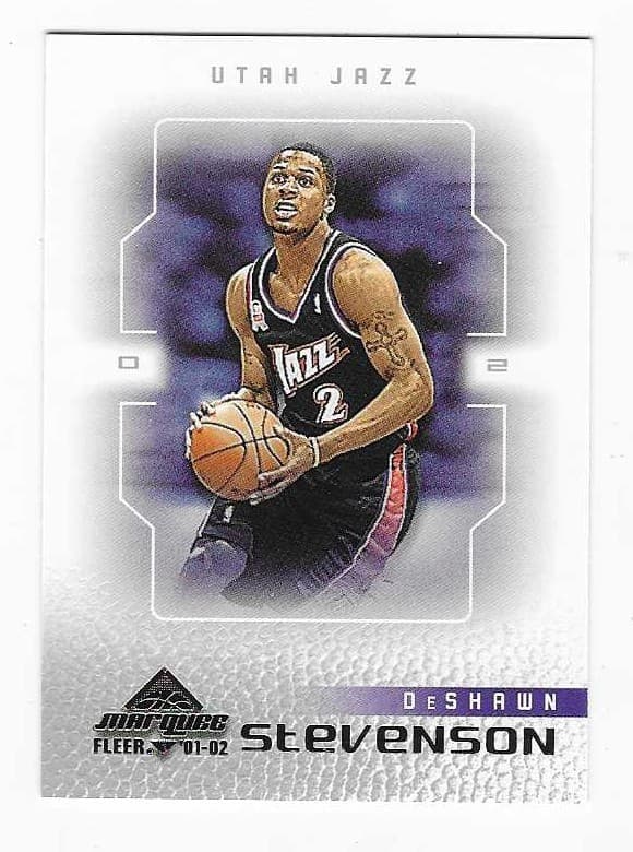 Marquee Deshawn Stevenson 2001 Fleer 2001 Fleer