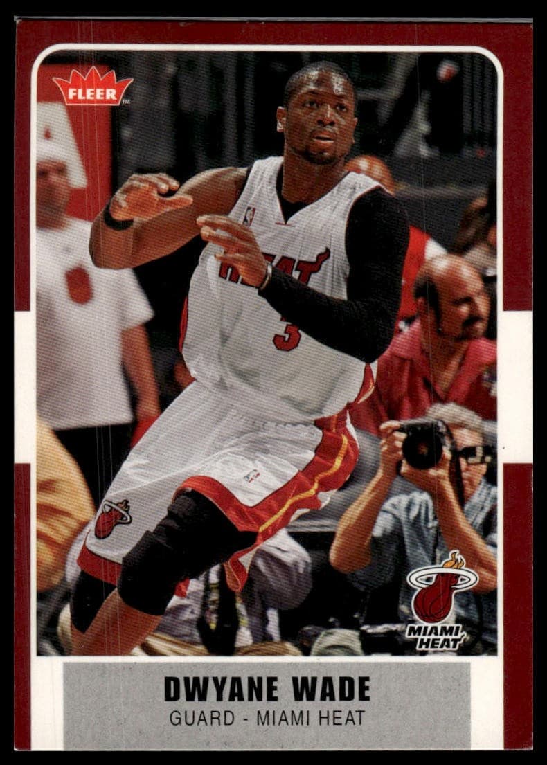 Dwyane Wade 2007 Fleer