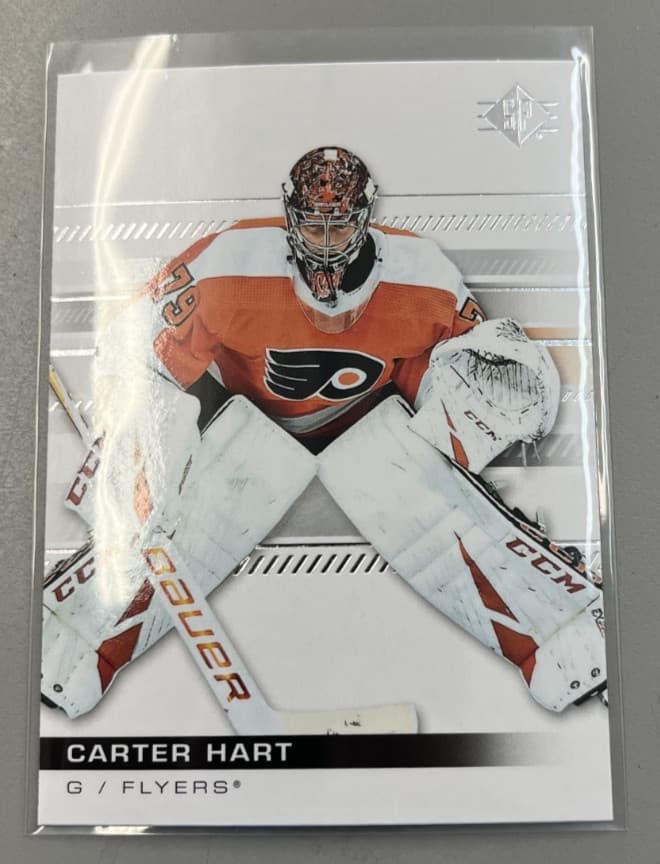 Series Carter Hart 2019 Upper Deck SP 2019 Upper Deck SP